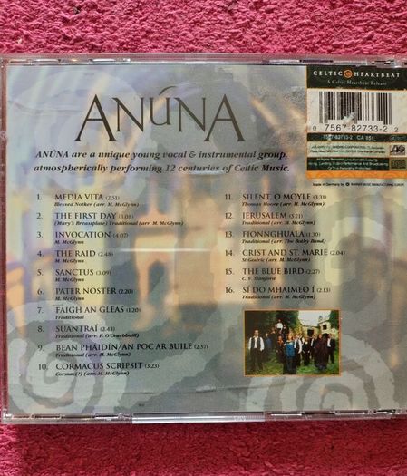 5 CDs.  The Vard Sisters, Anuna, Finbar Wright, Ronan Tynan