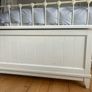 White Wooden Blanket Box Image 2