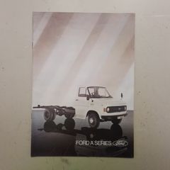 Ford A Series Truck Sales Brochure.