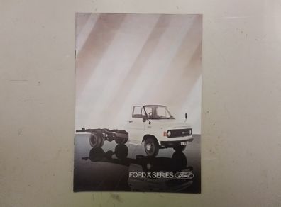 Ford A Series Truck Sales Brochure.
