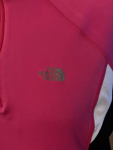The North Face Pint Vapor Wick Zip Opening T Shirt - Size L