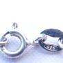 925 Sterling Silver Necklace with Real Freshwater Pearl Pendant length18,5" - 3g Image 10