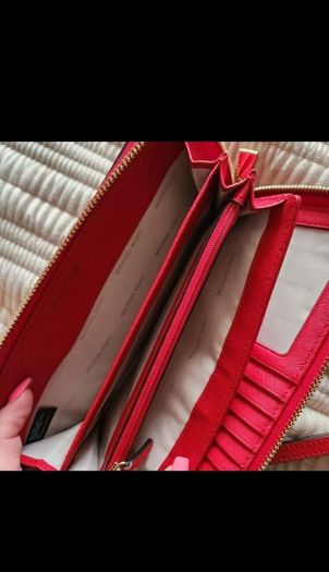 Michael kors large jet set continental zip around wallet