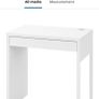 IKEA MICKE Desk White ( mirror sold separately) Image 5