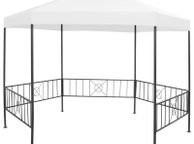 main image for ad Garden Gazebo 323x275x265 cm White 180 g/m2