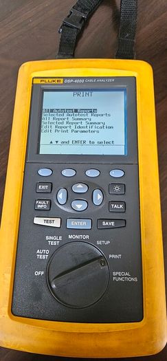 Fluke DSP-4000 Cable Analyzer Main Unit