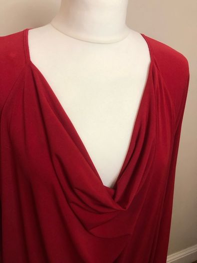 Attitudes red blouse (3XL)