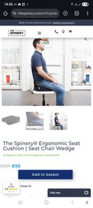The Spinery chair cushion