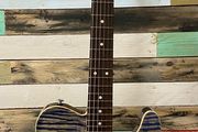 Suhr Alt T Limited Edition Flamed Denim Blue