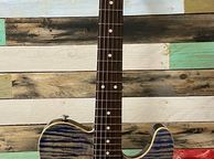 main image for ad Suhr Alt T Limited Edition Flamed Denim Blue