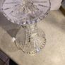 Rare find Bohemian Crystal Vase Large Flared Vase Pedestal Footed 20 CM.Tall Vintage Vase Image 6