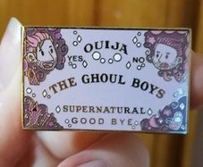 BuzzFeed Unsolved Watcher Enamel Pin