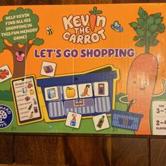 Kevin the Carrot Let's Go Shopping game