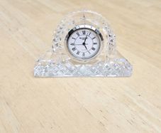 Vintage Waterford Crystal Small Clock