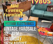 Vintage Furniture Yardsale - Sat 8th August Eircode R95T227