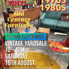 Vintage Furniture Yardsale - Sat 8th August Eircode R95T227