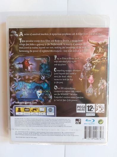 folklore ps3 sealed