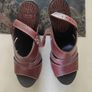 Marks & Spencer Brown Leather Heel Sandel Image 2