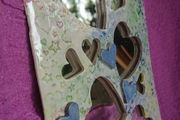 Ceramic Deco Mirror by Sara Roberts