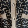 Leopard Print Cardigan Image 3