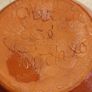 Handmade bowl with flowers in enamelled clay from Portugal Image 5