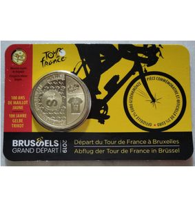 Belgium 2.5 Euro Brilliant Uncirculated Coin 2019 - 100 Years Grand Depart in Brussels