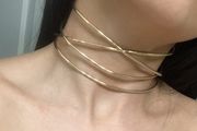 Metal Choker Necklace
