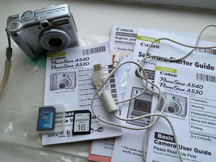 Canon PowerShot A540 Digital camera
