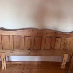 Solid Pine Headboard King Size