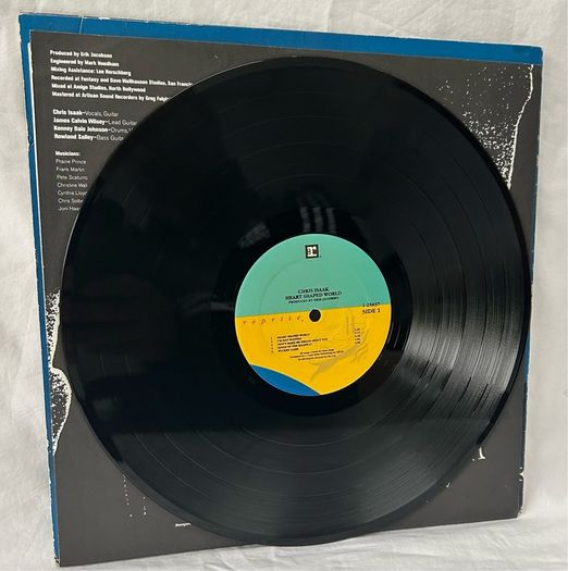 Chris Isaak Heart Shaped World 1989 Original US Pressing Promo Vinyl LP Wicked