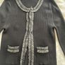 Black Paule Ka Merino Wool Cardigan Image 3