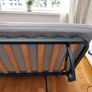 IKEA 2-Seat Sofa-Bed (Black & White Geometric) Image 10