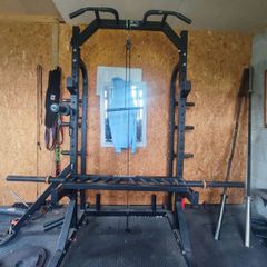 Gym Half Rack + Attachments  Home Gym Package
