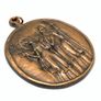 Rare bronze st. Ulrich medal by Max Faller Image 4