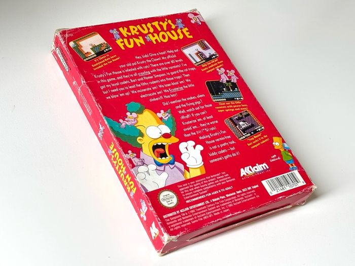Krusty's Fun House for Nintendo NES - Boxed