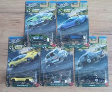 Hot Wheels Summit Surge Set 1-5 Silver Series
