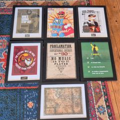 Set Of 6 Assorted Framed Pictures
