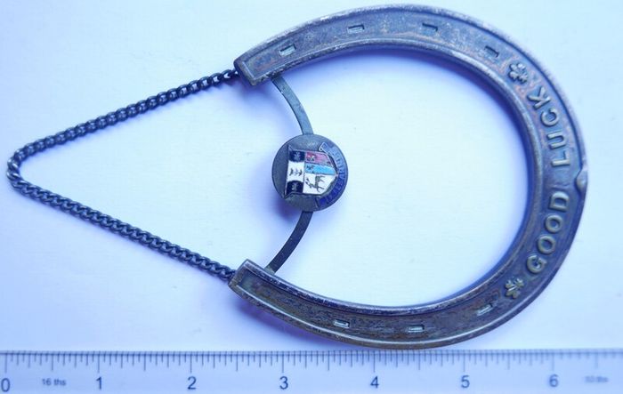 Vintage Killarney Good Luck Horseshoe 6,5" x 3,5"