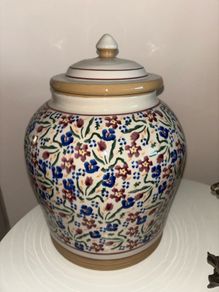Nicholas Mosse Wild Flower Meadow Old Style Cookie Jar