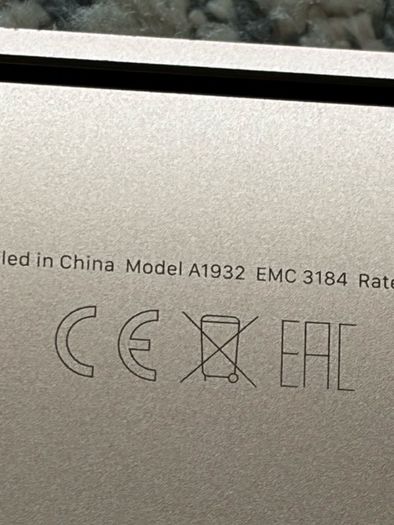 Macbook  Air 2019