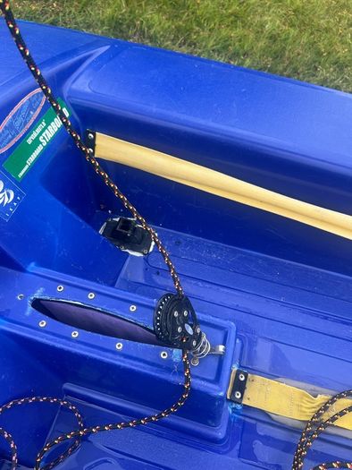 Topper sailing Dinghy
