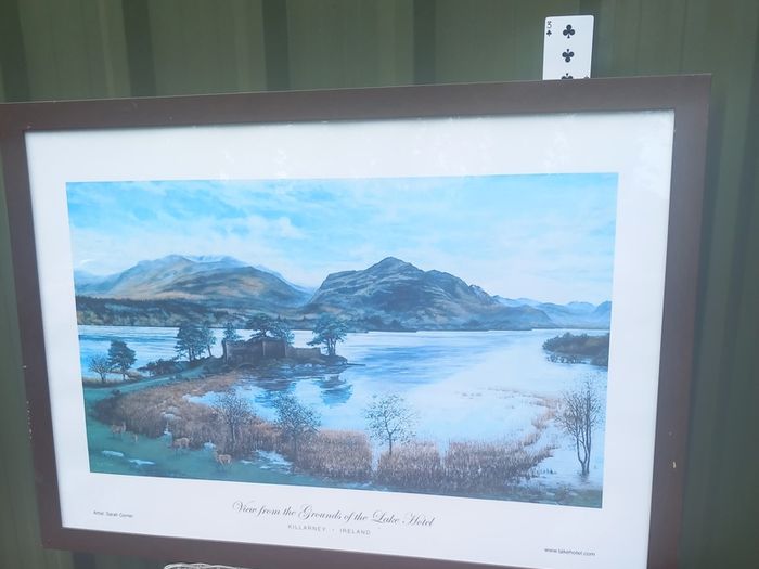 Framed print of Killarney lakes from Lake Hotel, D18
