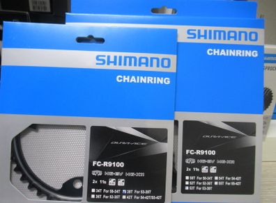 Shimano Dura Ace 9100 chainrings 53/39