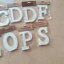Large wooden letters Image 4