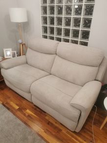 2 Electric reclining sofas(will sell separately)
