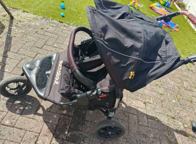 out and about double buggy