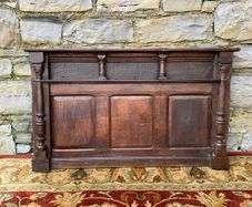 Antique Oak Panelling.