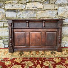 Antique Oak Panelling.