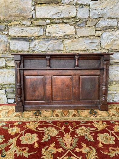 Antique Oak Panelling.