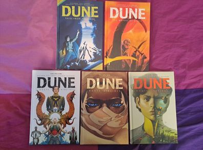 Dune  hc graphic novel x5 hardcover